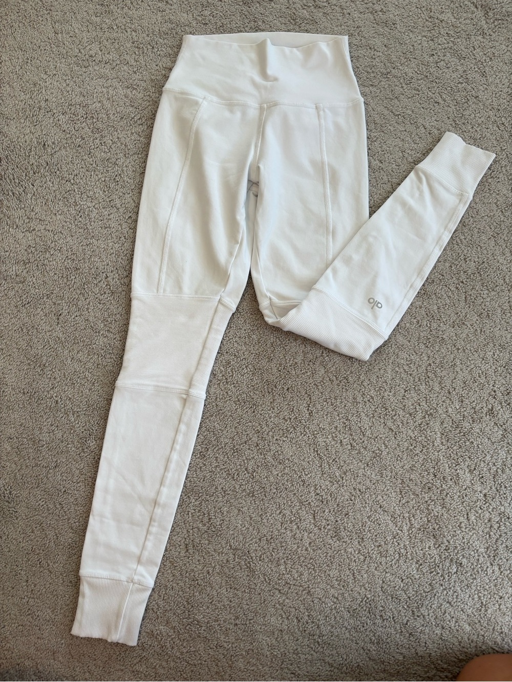 ALO Yoga White High-Waist Sculpting Leggings, Women’s XXS, NWOT